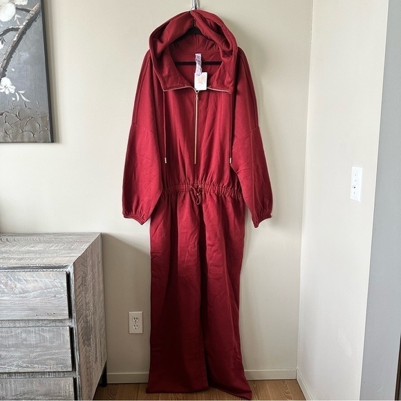 Savage Fenty-Xssential Cinched Oversized Hooded Jumpsuit (Size:Large/US-14-16) - Picture 2 of 14